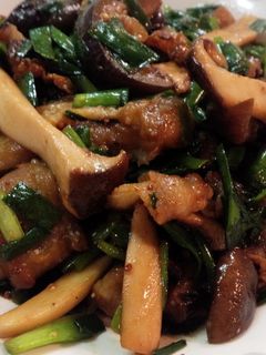茄子とエリンギの♪豚にらカレー炒め-レシピのメイン写真