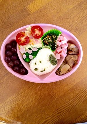 簡単♪キャラ弁♪スヌーピー♪-レシピのメイン写真