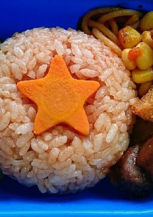 ドラゴンボール 一星球のキャラ弁-レシピのメイン写真