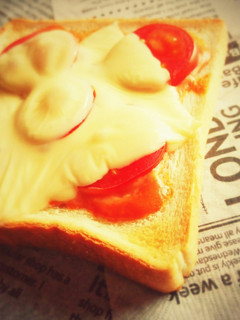 朝ご飯に♡トマチートースト!-レシピのメイン写真