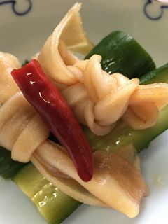 お酢でさっぱり!胡瓜とかんぴょうの浅漬け-レシピのメイン写真