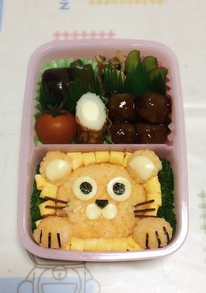 キャラ弁 ライオン-レシピのメイン写真
