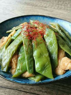 夏の旬野菜★なた豆の炒り煮-レシピのメイン写真