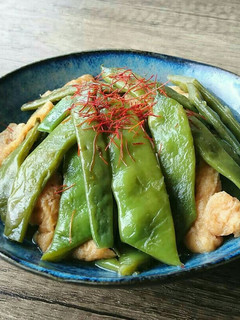 夏の旬野菜★なた豆の炒り煮-レシピのメイン写真