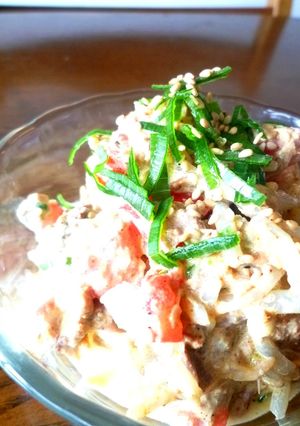 さば缶詰の◆カレーマヨサラダ-レシピのメイン写真