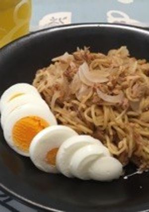 納豆好きの☆ツナ焼きそば-レシピのメイン写真
