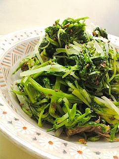 水菜とセリのお浸し-レシピのメイン写真