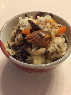 簡単☆魚の甘露煮で炊き込みご飯-レシピのメイン写真