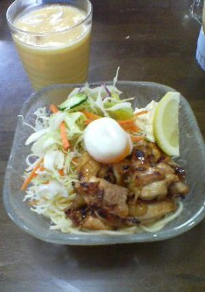 ★照り焼きチキンのサラダパスタ★-レシピのメイン写真