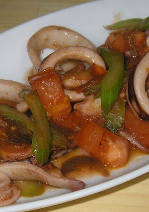 イタリぁ~ンな☆ イカトマセロ炒め-レシピのメイン写真