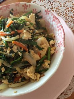 豆腐と野菜の炒めもの-レシピのメイン写真