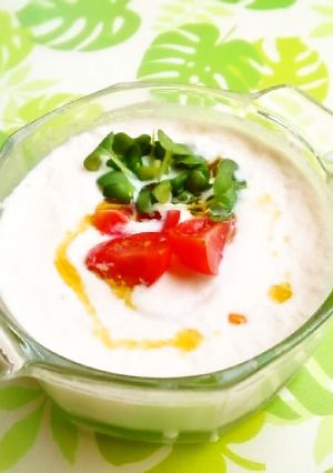 ☺牛乳とクリームチーズの冷たいスープ☺-レシピのメイン写真