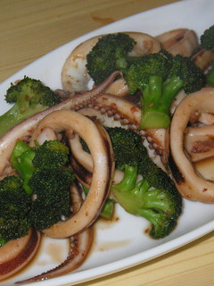 焼肉のタレで☆ イカぶろっ炒め-レシピのメイン写真