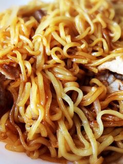 ズボラ飯!焼きラーメン-レシピのメイン写真