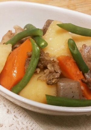 フライパンで作る☆我が家の肉じゃが☆-レシピのメイン写真