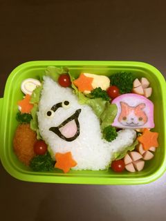 キャラ弁★妖怪ウオッチ!ウィスパー弁当-レシピのメイン写真