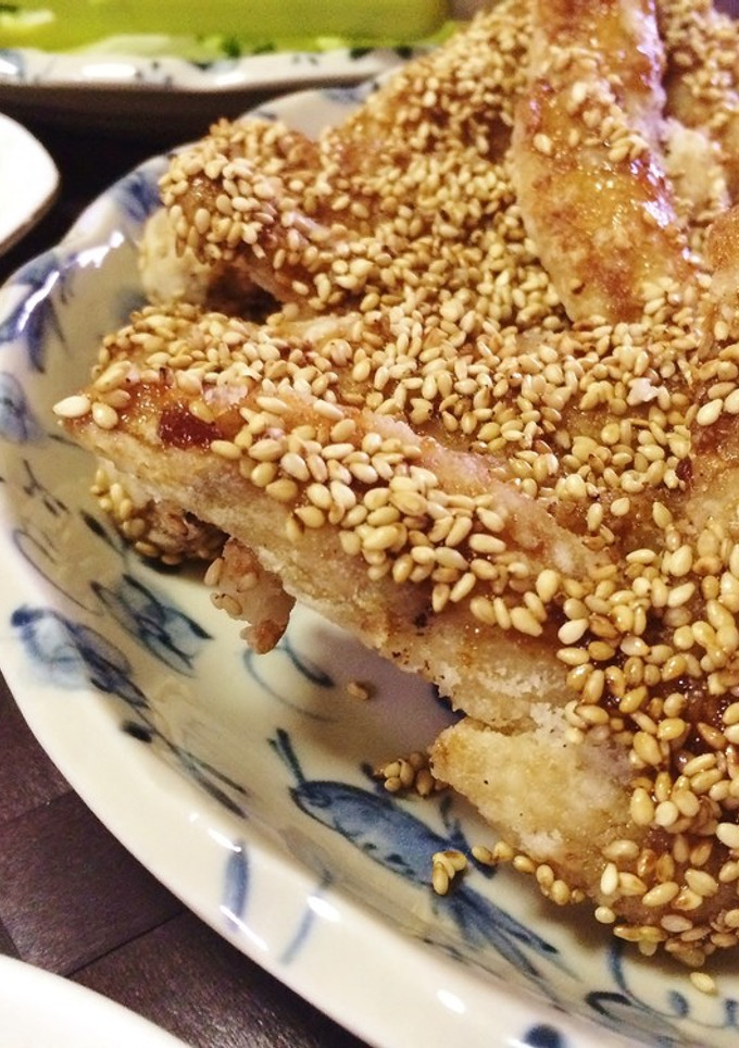 胡麻がサクサク♪手羽先のから揚げ-レシピのメイン写真