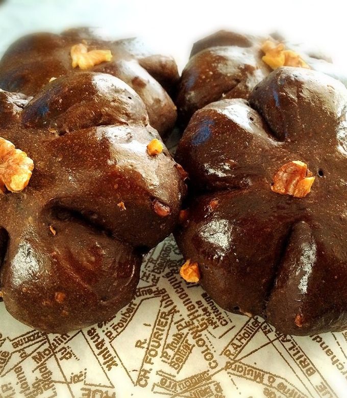 Hbで簡単♡チョコクルミパン by chaimilk 【クックパッド】 簡単