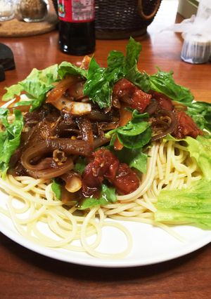 トマトとバジルの和風冷製パスタ-レシピのメイン写真