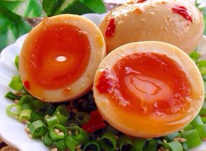 染みウマ♡にんにく辛味噌の半熟味玉-レシピのメイン写真