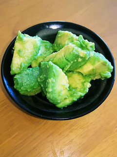 超絶簡単♪塩アボカド胡麻油風味~-レシピのメイン写真