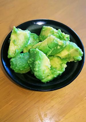 超絶簡単♪塩アボカド胡麻油風味～-レシピのメイン写真