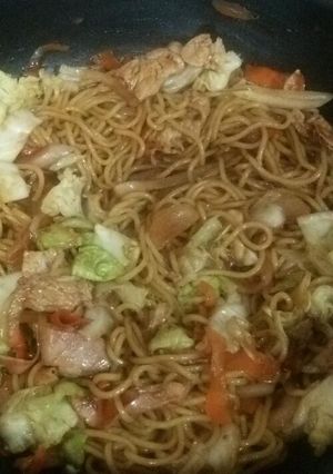 冷凍麺で作る焼きそば-レシピのメイン写真