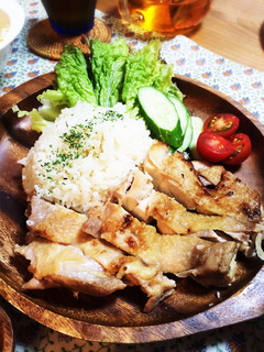 炊飯器でシンガポールチキンライス!-レシピのメイン写真