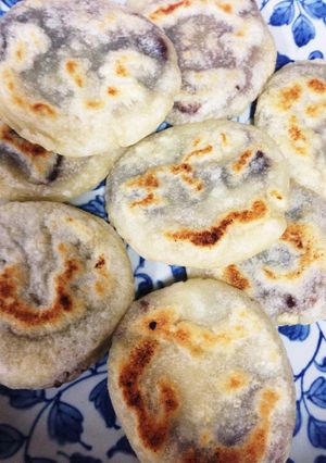 だんご粉で梅ヶ枝餅！-レシピのメイン写真