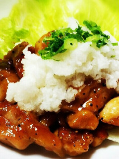 チキンのネギおろしガーリック醤油焼き!-レシピのメイン写真