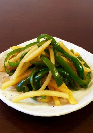 じゃがいもとピーマンの中華風きんぴら☆-レシピのメイン写真