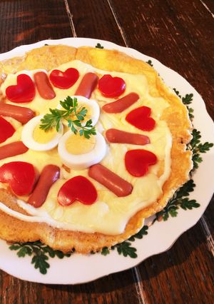 ＊carb free＊たまごぴざ-レシピのメイン写真