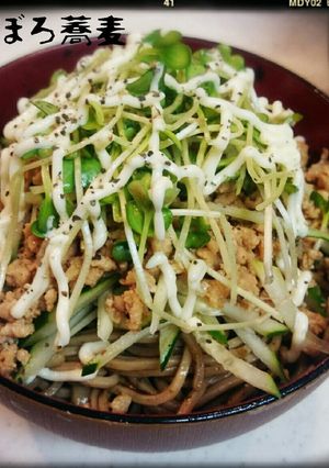 そぼろ蕎麦-レシピのメイン写真
