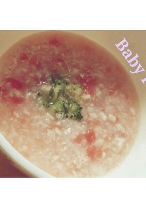 離乳食中期▷ササミと野菜のチーズリゾット-レシピのメイン写真
