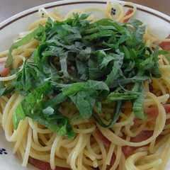 シソとベーコンのパスタ★シソ消費に！-レシピのメイン写真