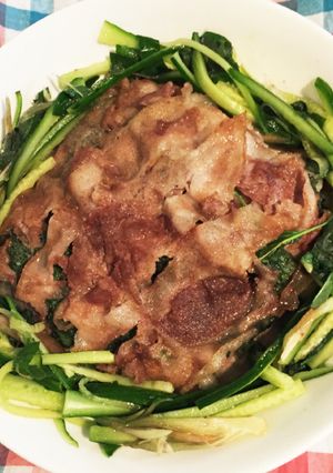 豪快!豚肉焼き-レシピのメイン写真