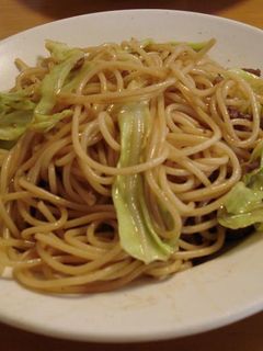 キャベツと牛肉の焼肉スパゲッティ-レシピのメイン写真