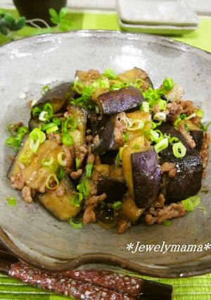 娘に伝えたい＊簡単ナスと挽肉の味噌炒め＊-レシピのメイン写真