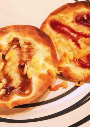 余り物！餃子の皮と揚げ玉の簡単ピザ-レシピのメイン写真