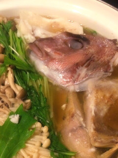 *鯛のアラde旨ダシみぞれ鍋*-レシピのメイン写真