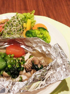 ハーブ香る♪白身魚のホイル焼き-レシピのメイン写真
