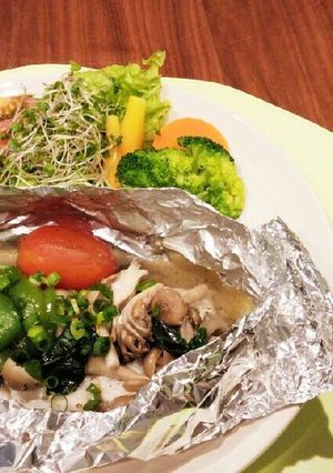 ハーブ香る♪白身魚のホイル焼き-レシピのメイン写真
