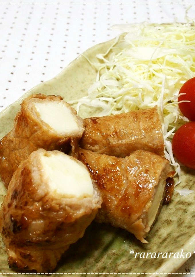 生姜焼をアレンジ♪簡単☆厚揚げの豚肉巻き-レシピのメイン写真