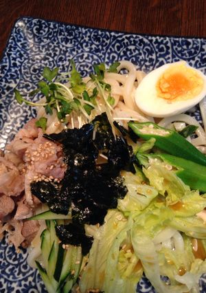 超簡単!冷しゃぶうどん-レシピのメイン写真