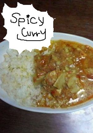 スパイシーインドチキンカレー♪-レシピのメイン写真