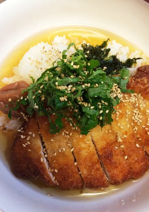 ☆とんかつの冷やし出汁茶漬け☆-レシピのメイン写真