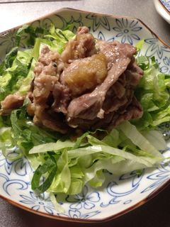 ピリッとおろし玉ねぎの肉炒め-レシピのメイン写真