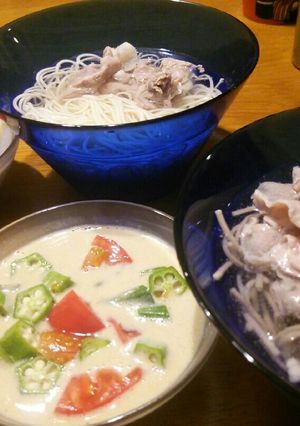 絶品!! 夏に食べたい濃厚☆豆腐めんつゆ-レシピのメイン写真