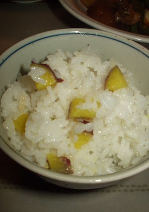 土鍋で☆おいもご飯-レシピのメイン写真