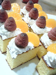 簡単!カステラでケーキ!-レシピのメイン写真